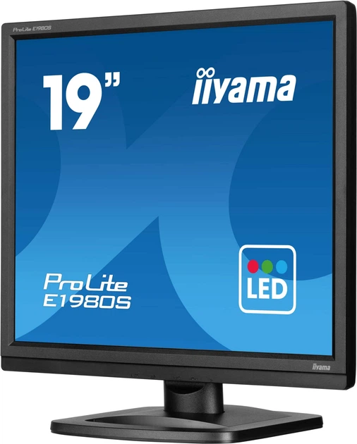 Монітор 19" Iiyama ProLite E1980S-B1 - зображення 4