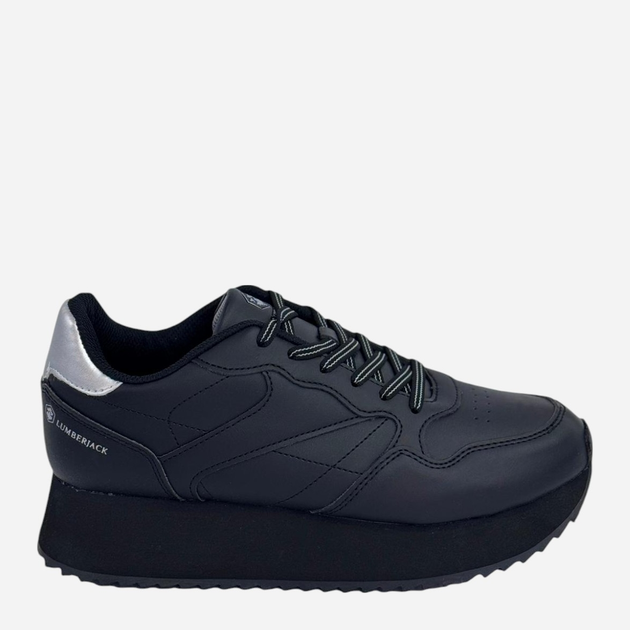 Жіночі снікери Lumberjack Linette SW72711-002S01CB003 37 24 см Чорні (8050990671546) - зображення 1