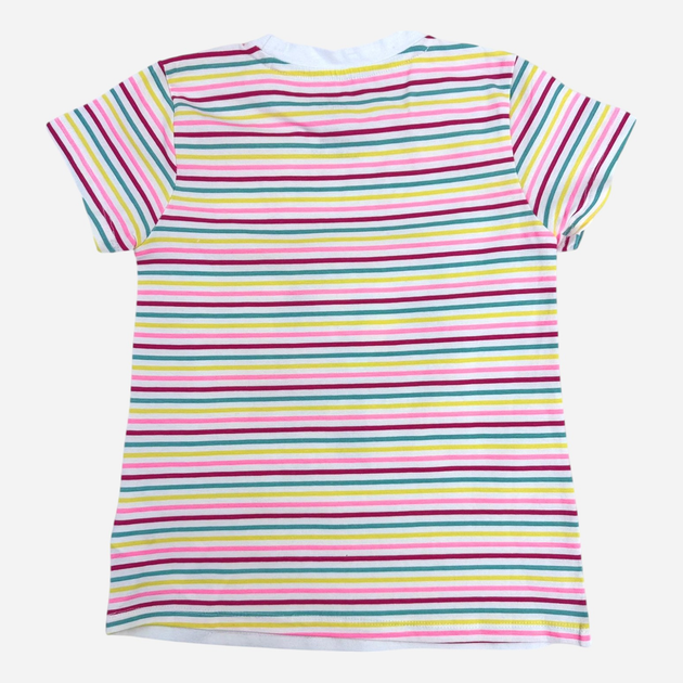 Дитяча футболка для дівчинки Chicco 09035409000000-033 128 см Біла (8059609324576) - зображення 2