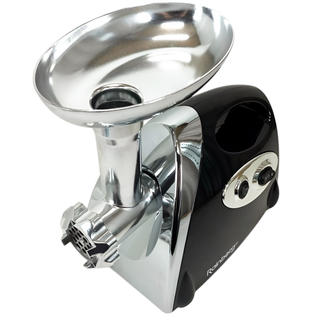 Мясорубка Rainberg RB-675 black электрическая 3800W соковыжималка - Фото 6 Мясорубка Rainberg RB-675 black электрическая 3800W соковыжималка - изображение 6