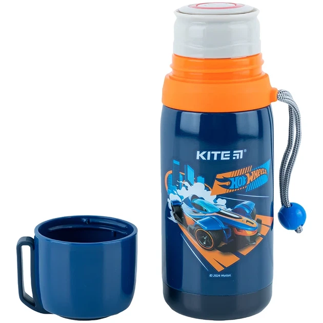 Термос Kite Hot Wheels HW24-301, 350 мл - Фото 2 Термос Kite Hot Wheels HW24-301, 350 мл - изображение 2