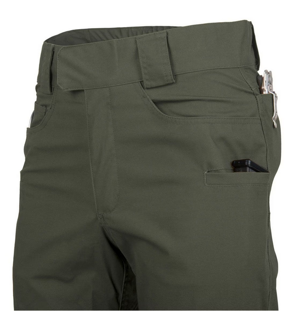 Брюки Helikon Greyman Tactical DuraCanvas, Taiga Green, W34/L32 - изображение 6