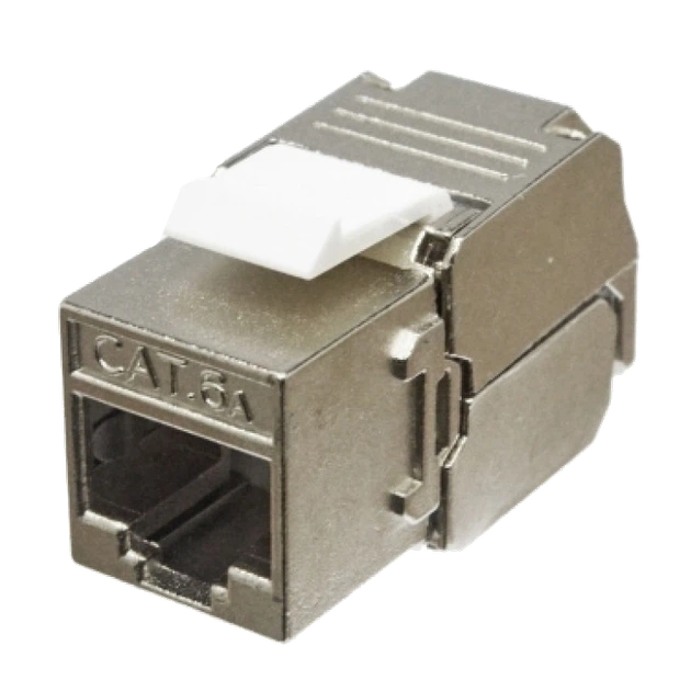 Модуль KeyStone RJ45 STP, кат. 6a, Slim LW LW-KJ6A-03-C6A - Фото 1 Модуль KeyStone RJ45 STP, кат. 6a, Slim LW LW-KJ6A-03-C6A - зображення 1