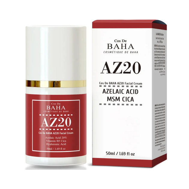 Крем для обличчя із азелеїновою кислотою 20% COS DE BAHA AZ20 Facial Cream 50 мл - зображення 2