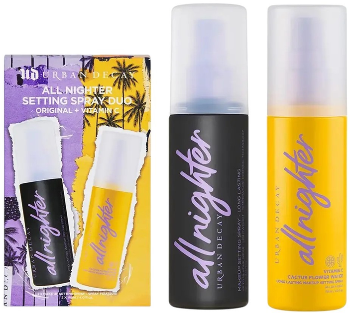 Urban Decay All Nighter Original Makeup Setting Spray 118 ml + Makeup Setting Spray mit Vitamin C 118 ml (3605973042339) - Bild 1