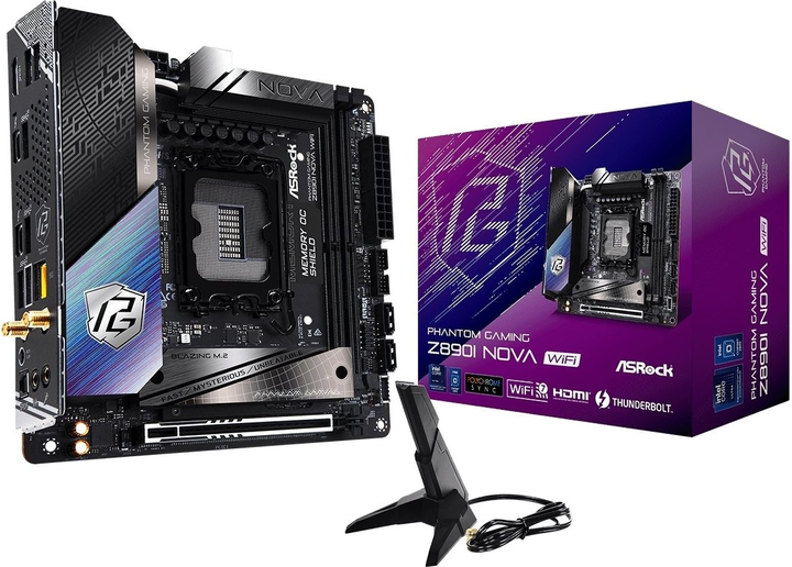 Płyta główna ASRock Z890I Nova Wi-Fi (s1851, Intel Z890, PCI-Ex16) - obraz 6