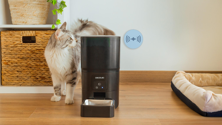 Автоматичний дозатор корму для тварин Cecotec Pumba 6000 Purrfect Meal Smart 6 L (8435484095655) - зображення 5