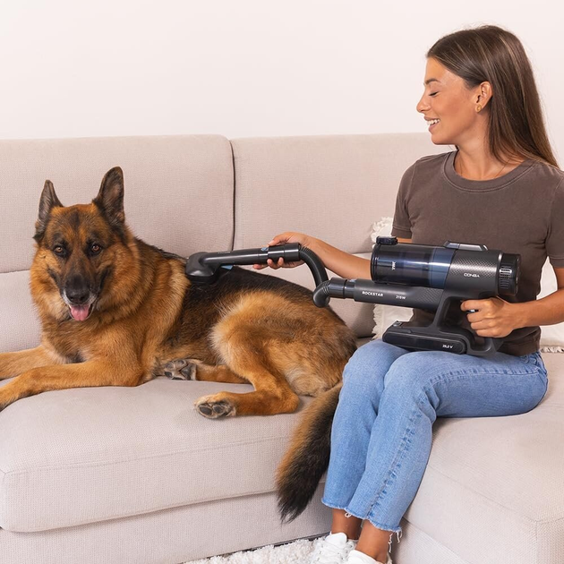 Odkurzacz pionowy akumulatorowy Cecotec Conga Rockstar 1500 Ray Ergowet Animal - obraz 4