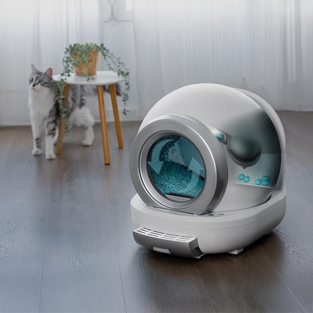 Самоочисний лоток для котів Cecotec Pumba 7000 CleanKitty Compact Connected (8435782140859) - зображення 5