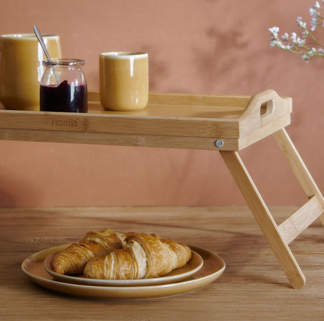 Таця для сніданку HOMLA Bambou бамбукова 50 x 30 см (5902869969090) - зображення 9