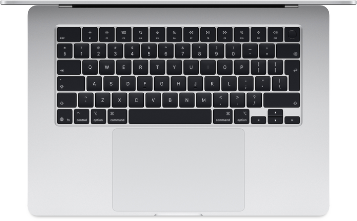 Ноутбук Apple MacBook Air 15.3" M4 16/512GB 2025 (MW1H3RU/A) (QWERTY+кирилиця) Silver - зображення 2