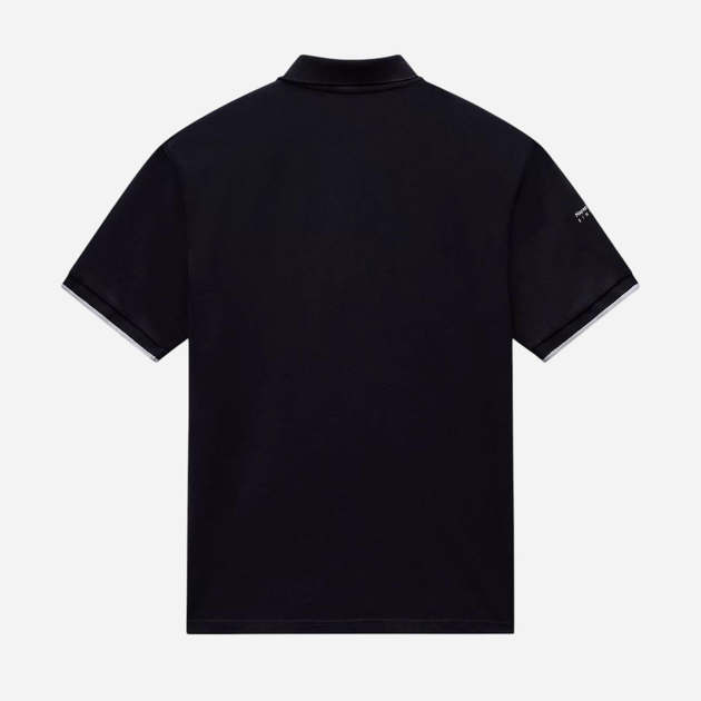 Koszulka polo męska Napapijri E-Badge Sum NP0A4IDA0411 XL Czarna (198265094213) - obraz 6