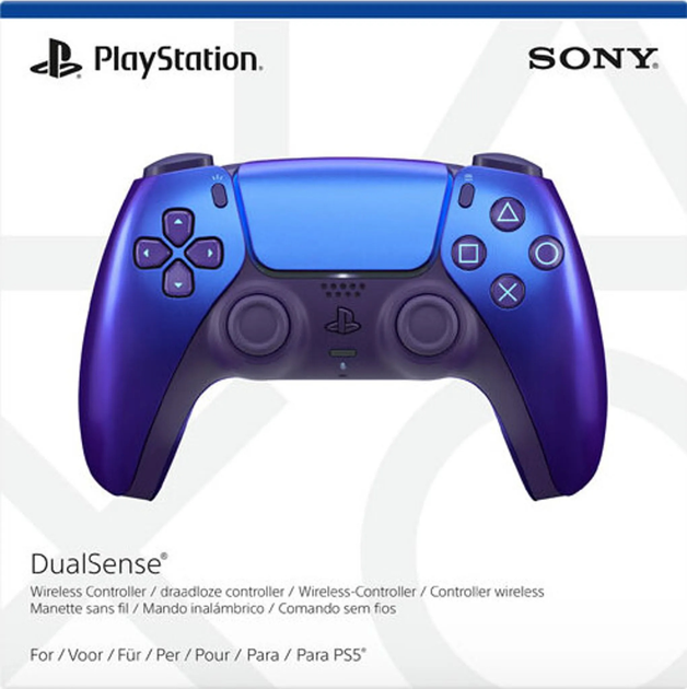Бездротовий геймпад Sony PlayStation DualSense V2 Chrome Indigo (0711719590279) - зображення 7