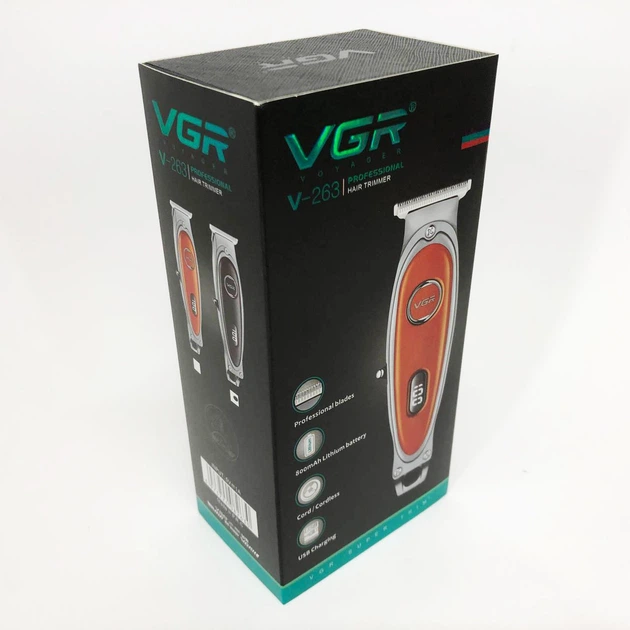 Триммер VGR V-263 Black - Фото 10 Триммер VGR V-263 Black - изображение 10