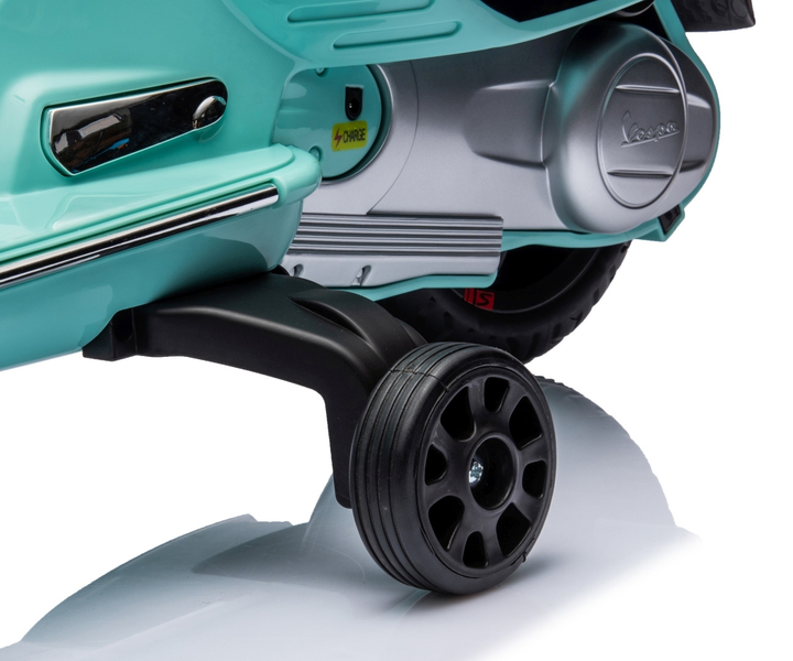 Pojazd elektryczny Milly Mally Vespa GTS Super Miętowy (5901761129762) - obraz 12