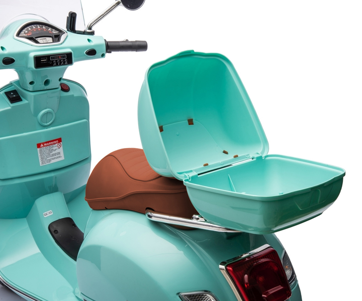 Pojazd elektryczny Milly Mally Vespa GTS Super Miętowy (5901761129762) - obraz 14