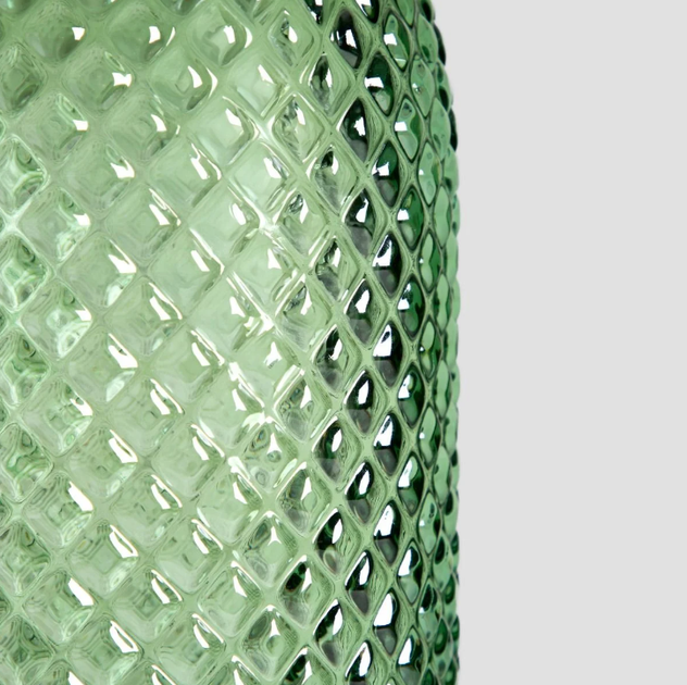 Wazon HOMLA Mikka szklany zielony 45 cm (5904183896458) - obraz 3