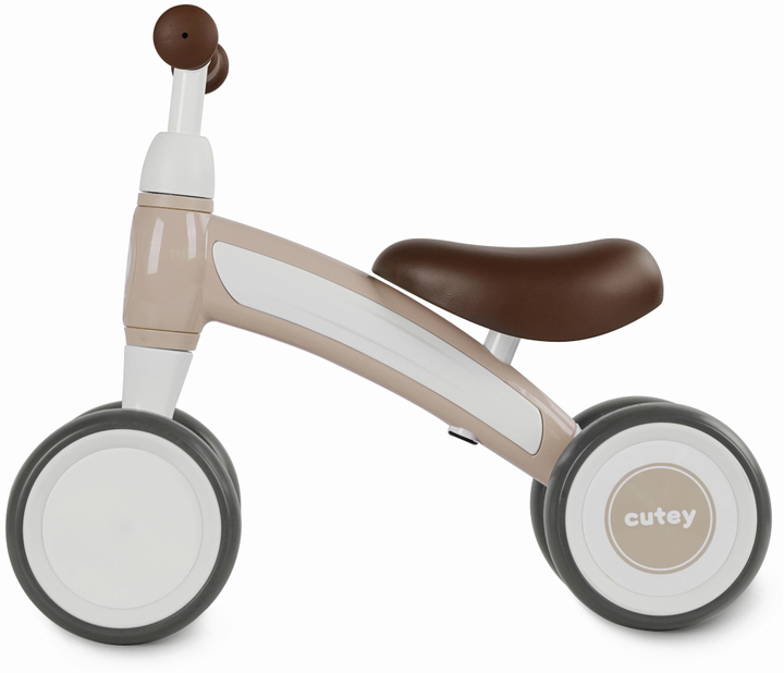 Rowerek biegowy Qplay Cutey Retro Beżowy (5061047480922) - obraz 2