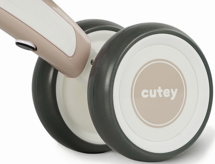Rowerek biegowy Qplay Cutey Retro Beżowy (5061047480922) - obraz 7