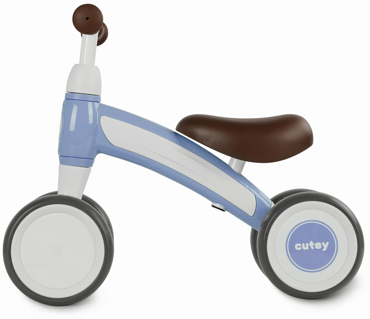 Rowerek biegowy Qplay Pojazd Cutey Retro Niebieski (5061047480939) - obraz 2