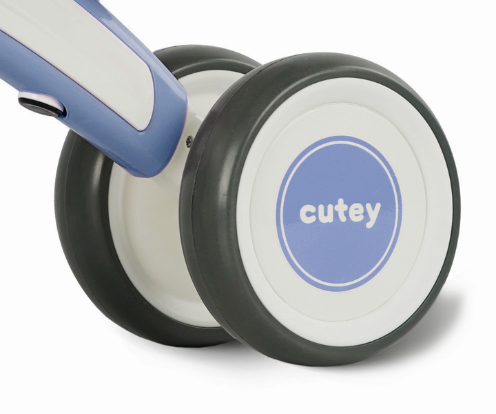 Rowerek biegowy Qplay Pojazd Cutey Retro Niebieski (5061047480939) - obraz 7