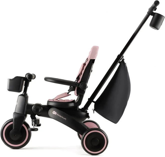 Триколісний велосипед Kinderkraft Jazz 2 Pink (KRJAZZ02PNK0000) - зображення 7
