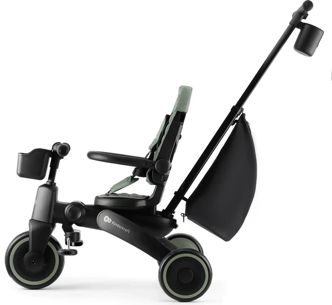 Триколісний велосипед Kinderkraft Jazz 2 Green (KRJAZZ02GRE0000) - зображення 7