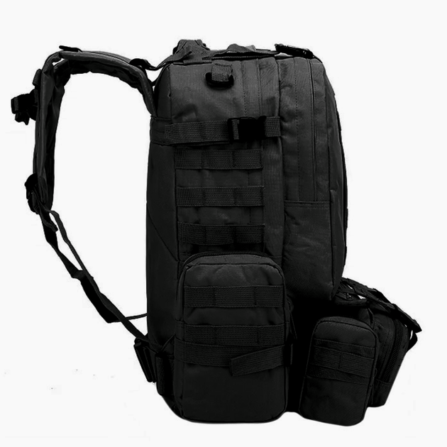Тактичний рюкзак Vik-Tailor Silver Knight TY-216, Black - изображение 4
