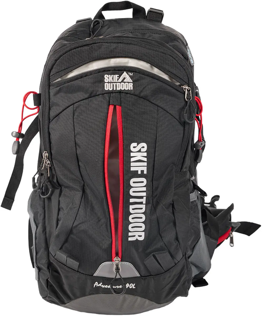Туристичний рюкзак Skif Outdoor Adventure 40 л для походів, Black - Фото 7 Туристичний рюкзак Skif Outdoor Adventure 40 л для походів, Black - изображение 7