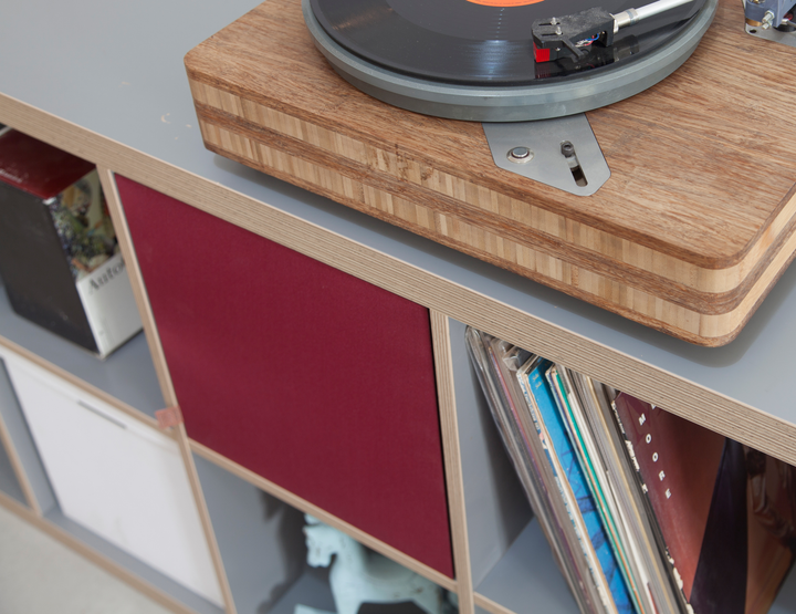 Пара активних Hi-Fi Bluetooth-колонок Morel Högtalare Red Statement (HOGTALARE PAIR - BLACK CABINET WITH RED GRILL (EU)) - зображення 4
