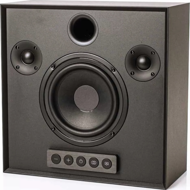 Пара активних Hi-Fi Bluetooth-колонок Morel Högtalare White Minimal (HOGTALARE PAIR - BLACK CABINET WITH WHITE GRILL (EU)) - зображення 2