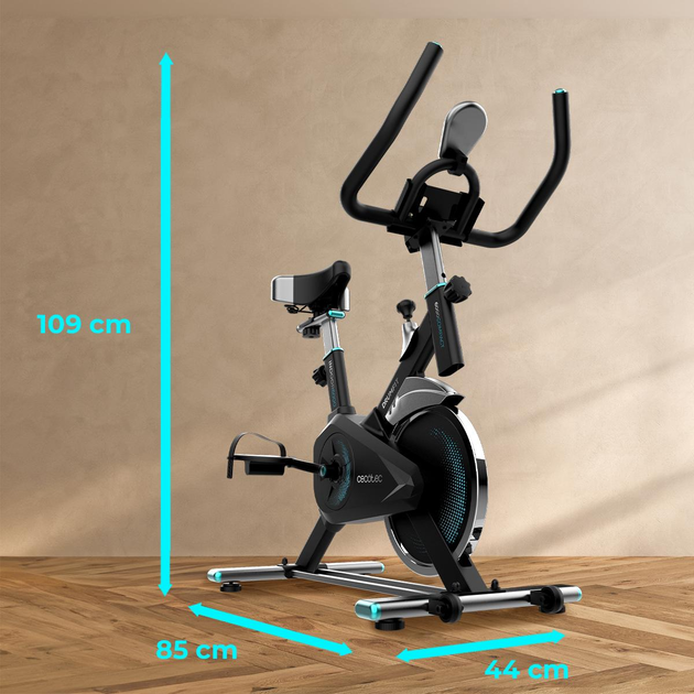 Велотренажер стаціонарний Cecotec Drumfit Indoor 6000 Compact (8435484072397) - зображення 11
