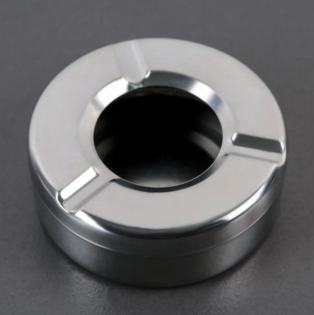 Пепельница Helios из нержавеющей стали Ashtray 7415 - зображення 3