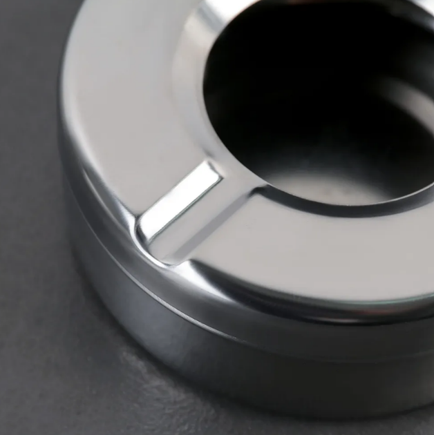 Пепельница Helios из нержавеющей стали Ashtray 7415 - зображення 2