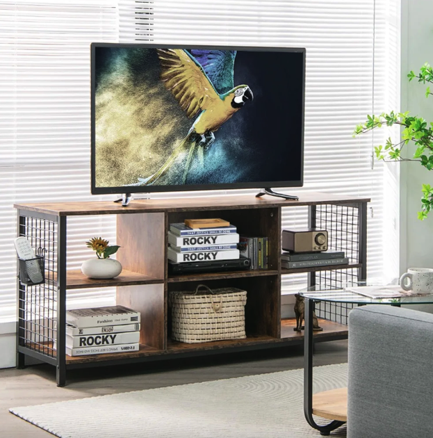 Тумба під ТВ Costway Ketrin в стилі Loft - зображення 6