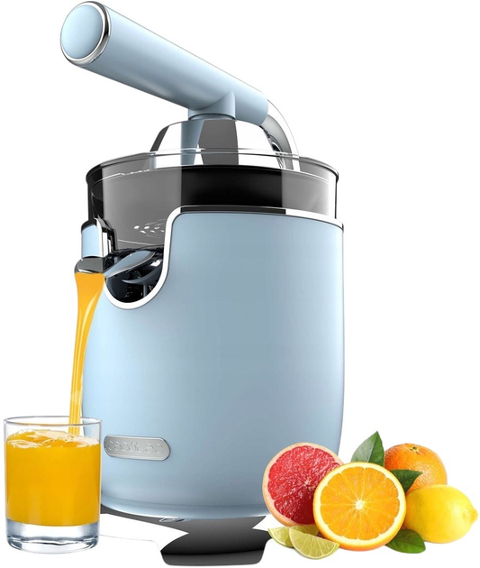 Соковижималка для цитрусових Cecotec Xqueeze RetroJuice 1000 Blue - зображення 2