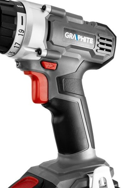 Akumulatorowa wiertarko-wkrętarka Graphite Energy+ 18V 58G000 bez akumulatora i ładowarki (5902062035288) - obraz 4