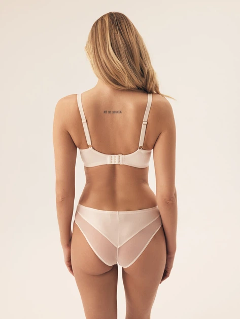 Бюстгальтер ущільнений Esotiq Influensa 42322-01X 65G Кремовий (5903972376508) - зображення 4