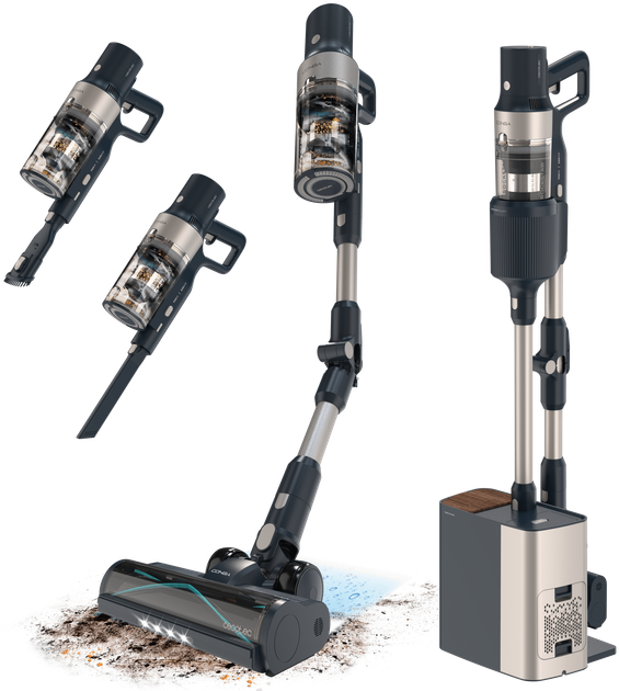 Odkurzacz pionowy akumulatorowy Cecotec Conga Rockstar 5500 Hurricane Station Flex - obraz 1