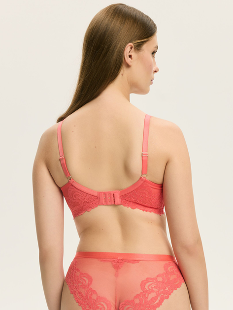 Biustonosz damski bez Push Up usztywniany Esotiq Lynn 42330-32X 70H Czerwony (5903972563670) - obraz 2