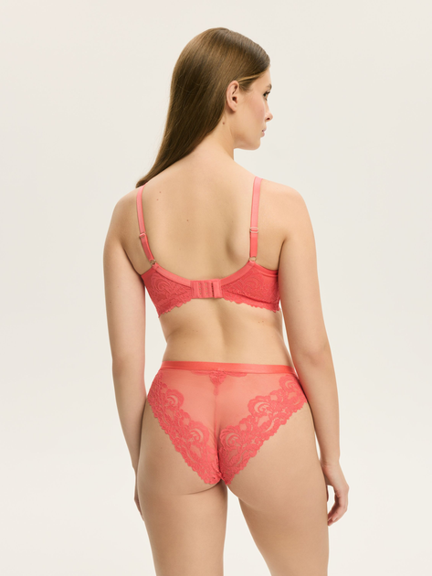 Biustonosz damski bez Push Up usztywniany Esotiq Lynn 42330-32X 75H Czerwony (5903972563724) - obraz 4