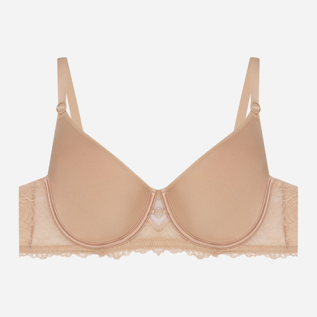 Biustonosz damski bez Push Up usztywniany Esotiq Briana 42344-82X 65E Beżowy (5903972518076) - obraz 6