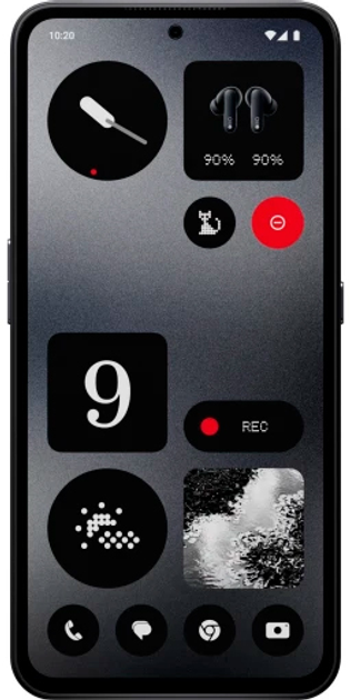 Мобильный телефон CMF by Nothing Phone 1 8/128GB Black UA