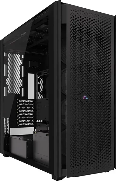 Obudowa Corsair iCUE LINK 9000D RGB Airflow Black (CC-9011273-WW) - obraz 1
