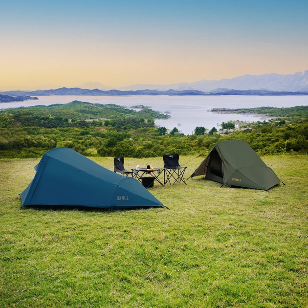 Намет кемпінговий Nils Camp Ultra Light Skyair 2 NC2502 Green (5908261680069) - зображення 10