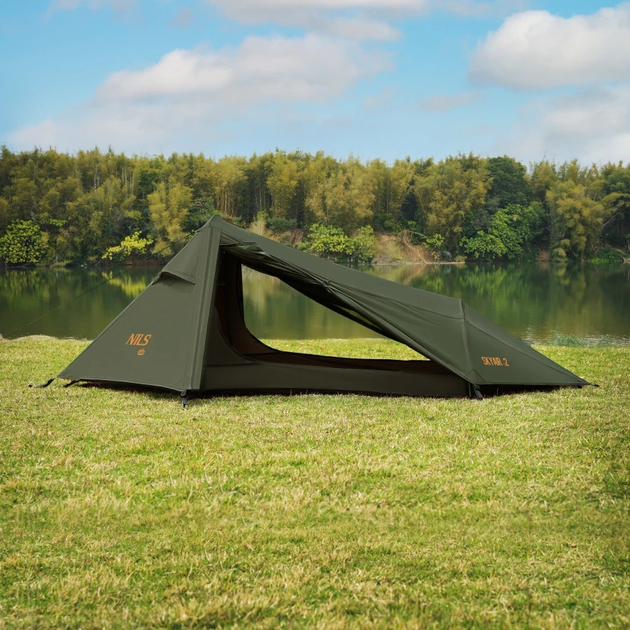 Намет кемпінговий Nils Camp Ultra Light Skyair 2 NC2502 Green (5908261680069) - зображення 13