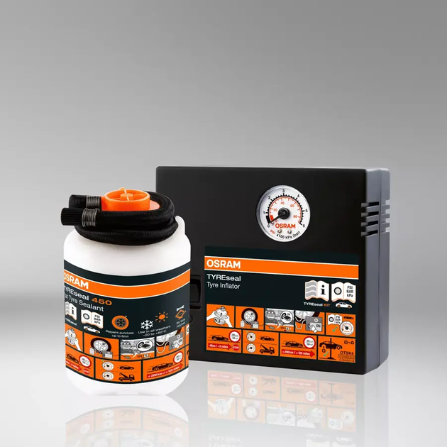 Набір для ремонту шин OSRAM TYREseal KIT OTSK4 (4052899620247) - зображення 2