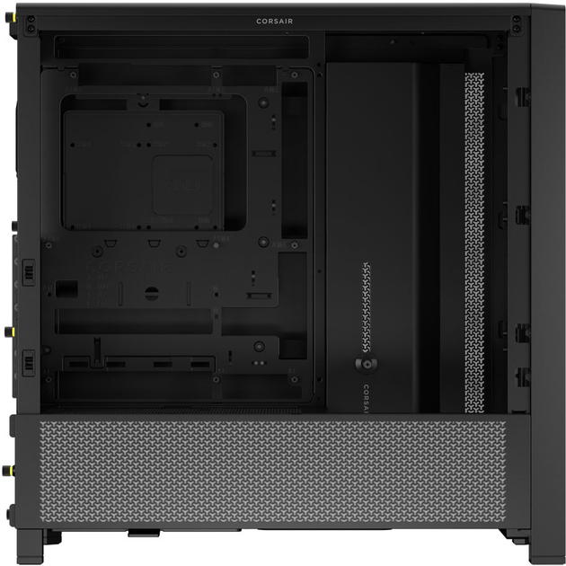 Корпус Corsair 4000D Frame Tempered Glass Black (CC-9011290-WW) - зображення 2
