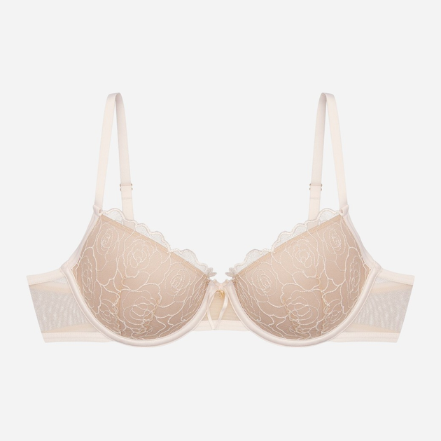 Бюстгальтер Push-up з кісточками мереживний Esotiq Batty 42513-01X 75D Кремовий (5903972527566) - зображення 6
