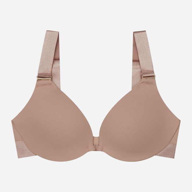 Biustonosz damski Push Up z fiszbinami Esotiq Bianco 42526-82X 65D Brązowy (5903972562017) - obraz 5